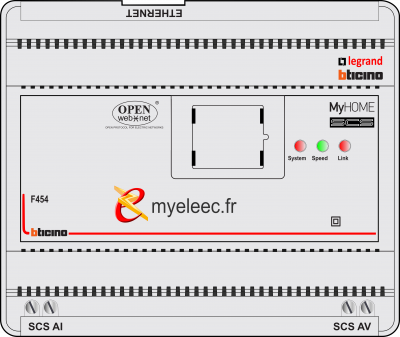 Legrand Serveur web modulaire audio et vidéo pour pilotage de l'installation MyHOME à distance F454.png