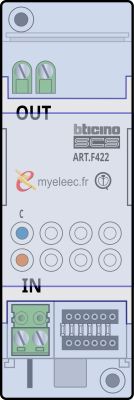 Legrand Biticino Interface modulaire BUS-BUS pour extension d'installation ART.F422.png