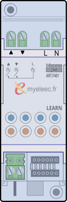 Legrand Biticino Actionneur MyHOME_Up 2 relais pour gestion avancée volets motorisés - ART.F401.png