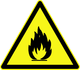 Danger - Matières inflammables ou haute température.png